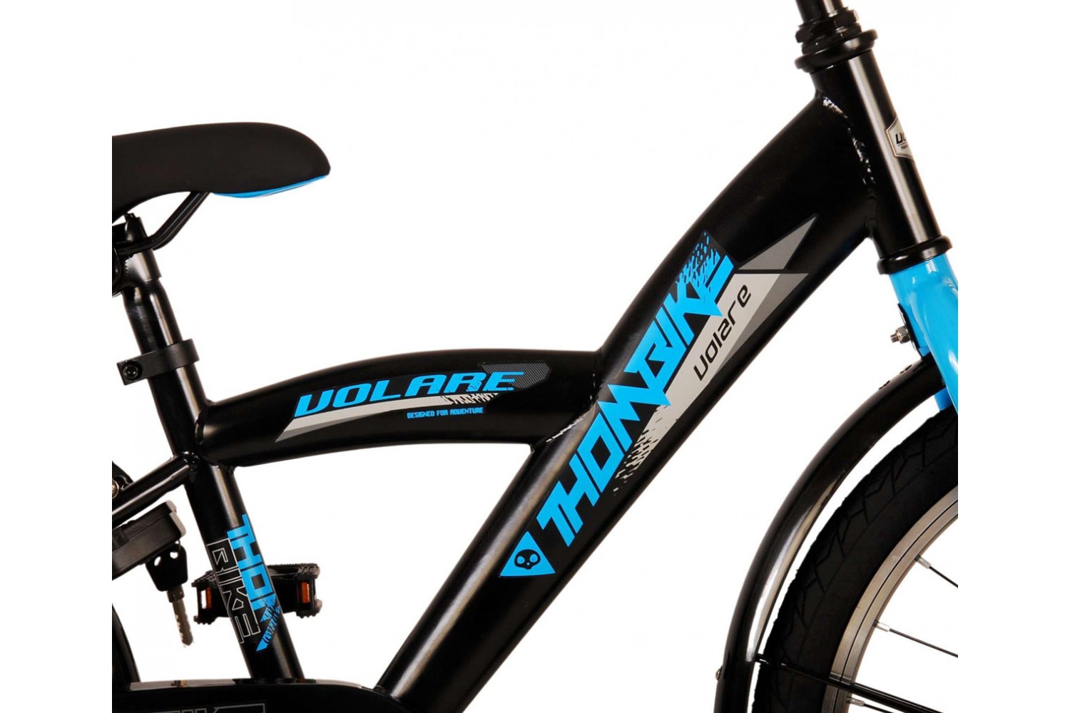 Volare Thombike Jongensfiets 20 inch Zwart Blauw