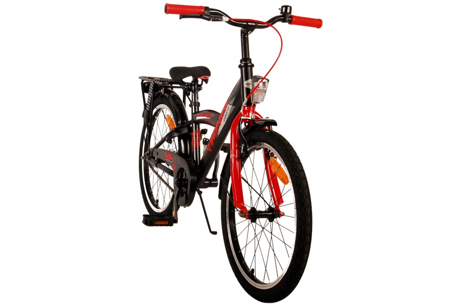 Volare Thombike Jongensfiets 20 inch Zwart Rood