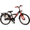 Volare Thombike Jongensfiets 20 inch Zwart Rood | 2 handremmen