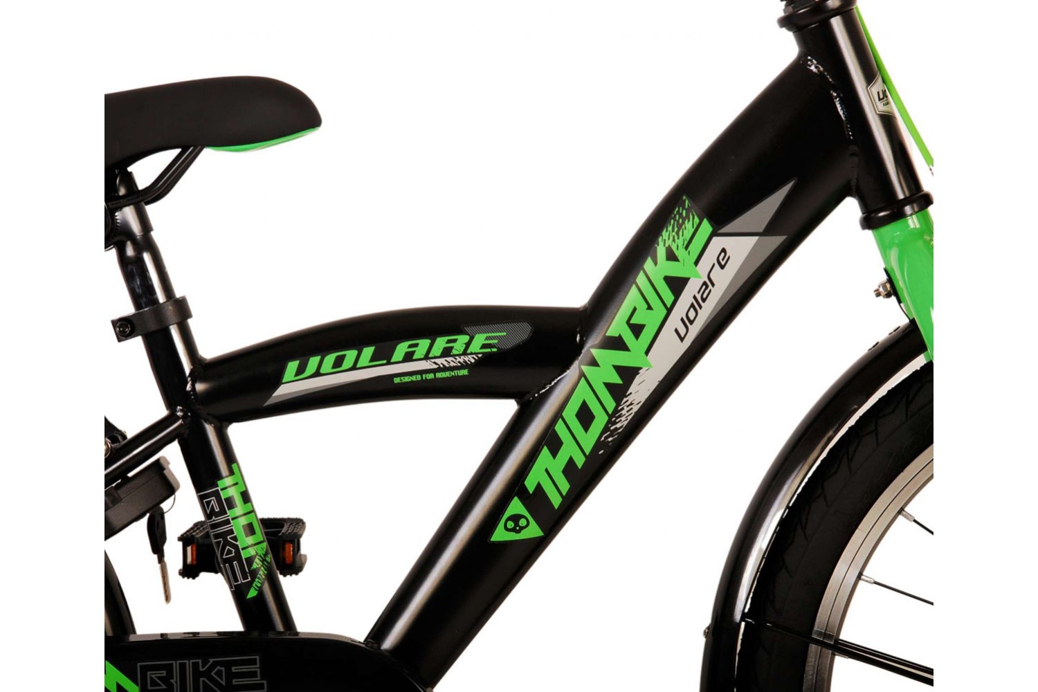 Volare Thombike Jongensfiets 20 inch Zwart Groen