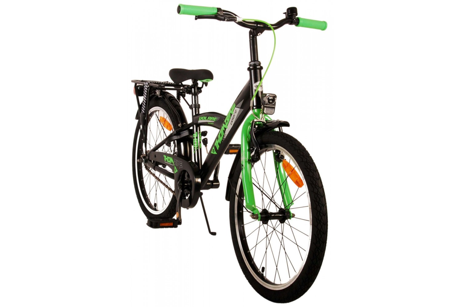 Volare Thombike Jongensfiets 20 inch Zwart Groen