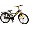 Volare Thombike Jongensfiets 20 inch Zwart Geel | 2 handremmen