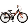 Volare Thombike Jongensfiets 20 inch Zwart Oranje