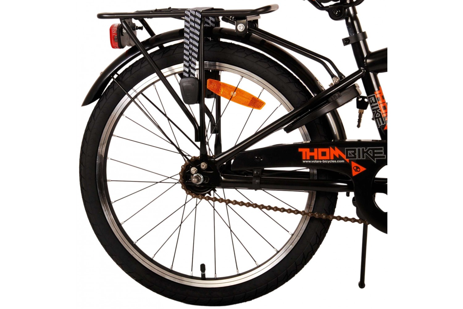 Volare Thombike Jongensfiets 20 inch Zwart Oranje