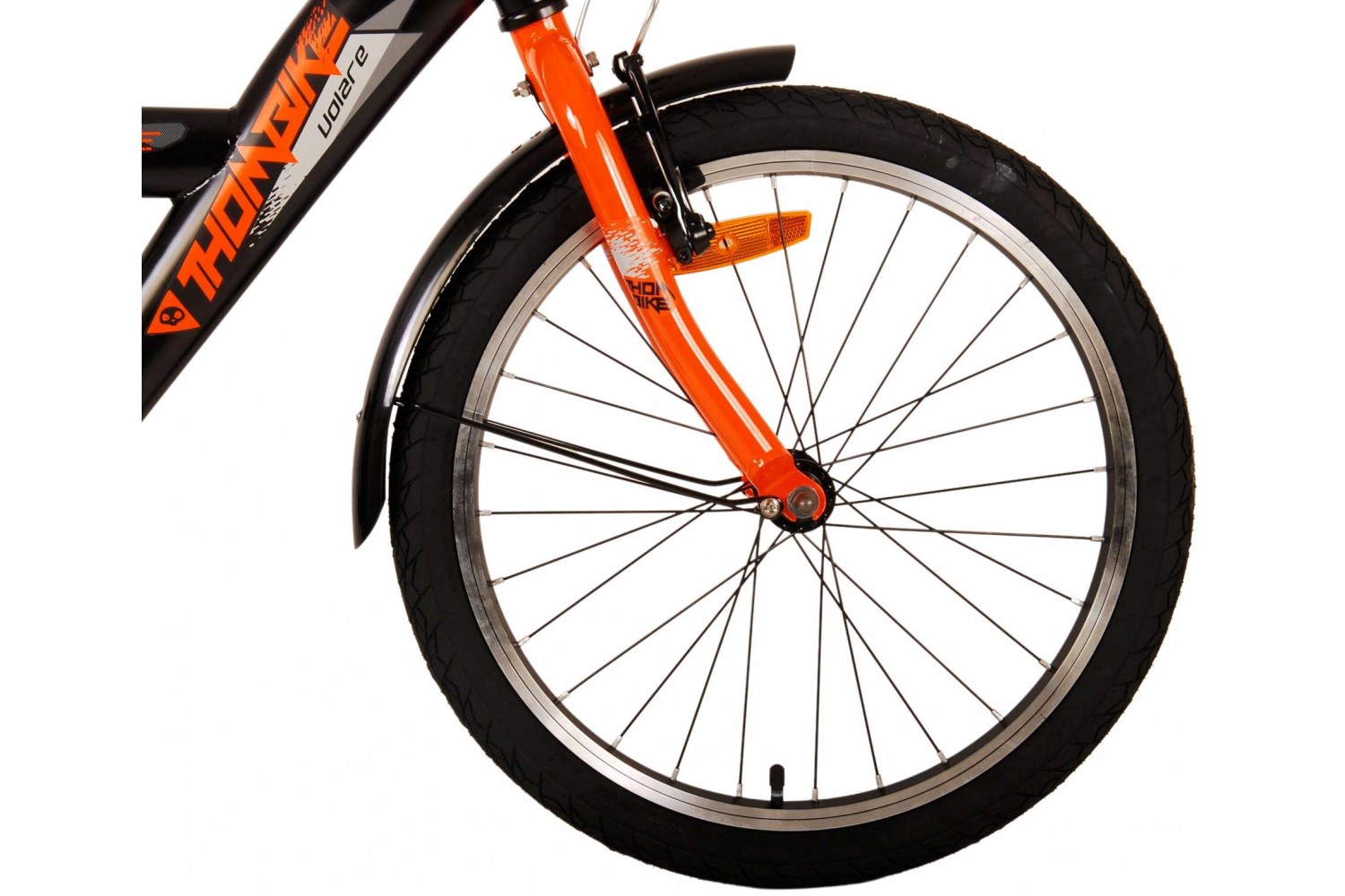 Volare Thombike Jongensfiets 20 inch Zwart Oranje