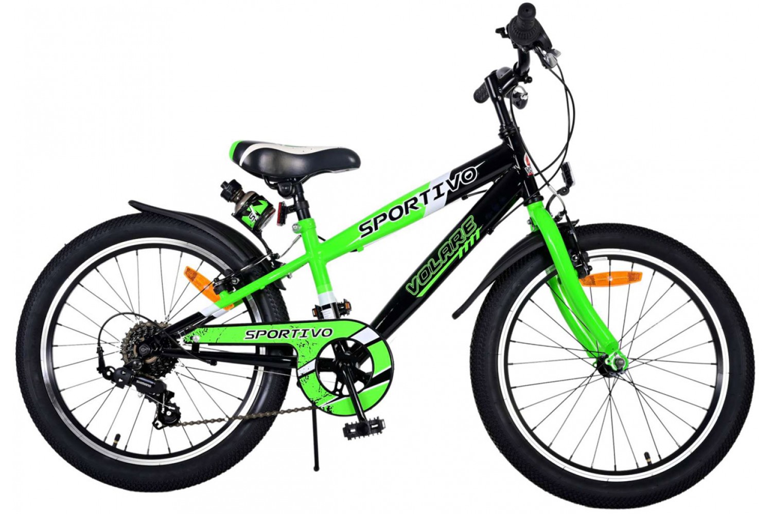 Volare Sportivo Jongensfiets 20 inch Groen 6 versnellingen