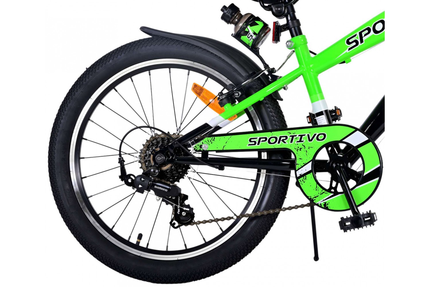 Volare Sportivo Jongensfiets 20 inch Groen 6 versnellingen