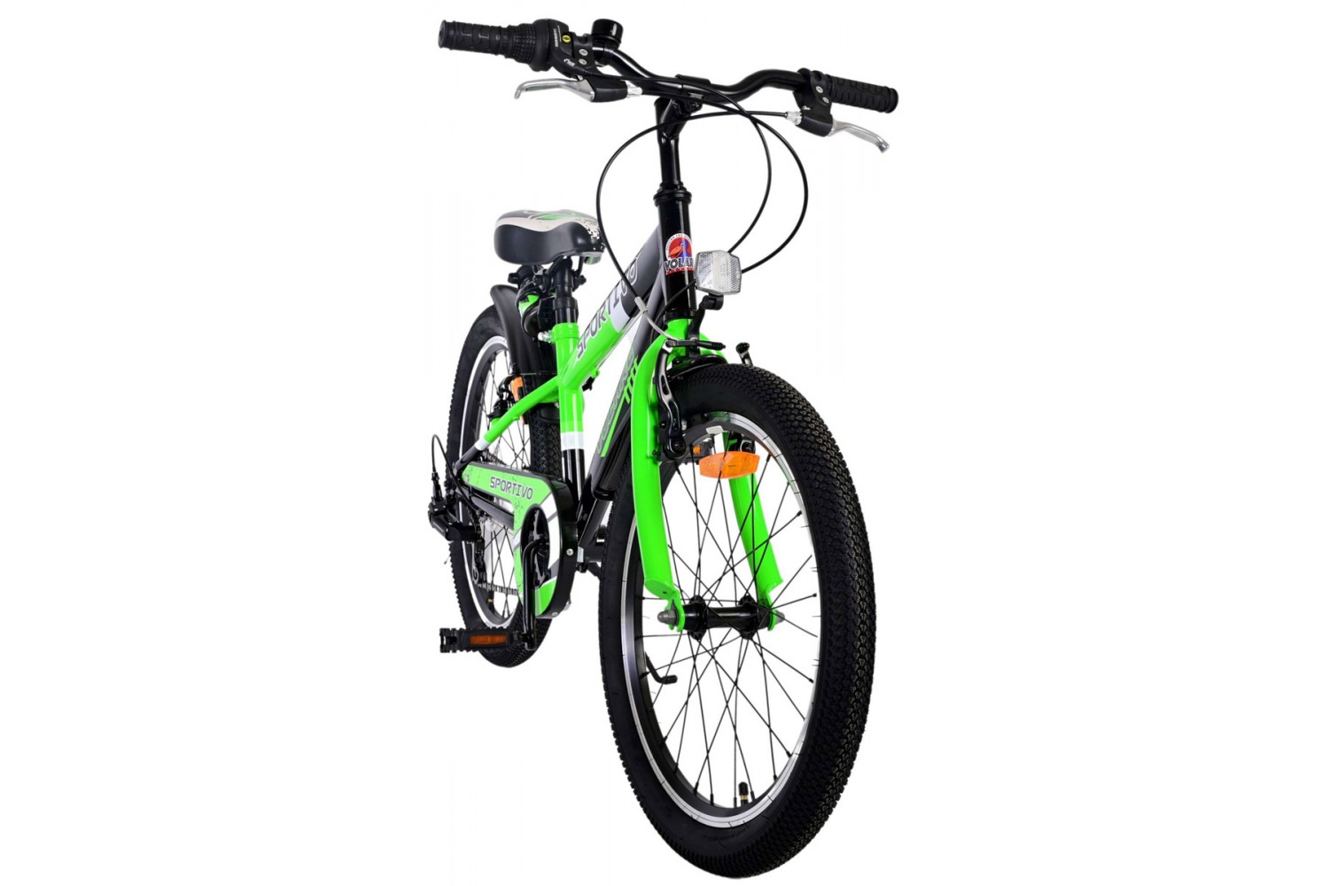 Volare Sportivo Jongensfiets 20 inch Groen 6 versnellingen