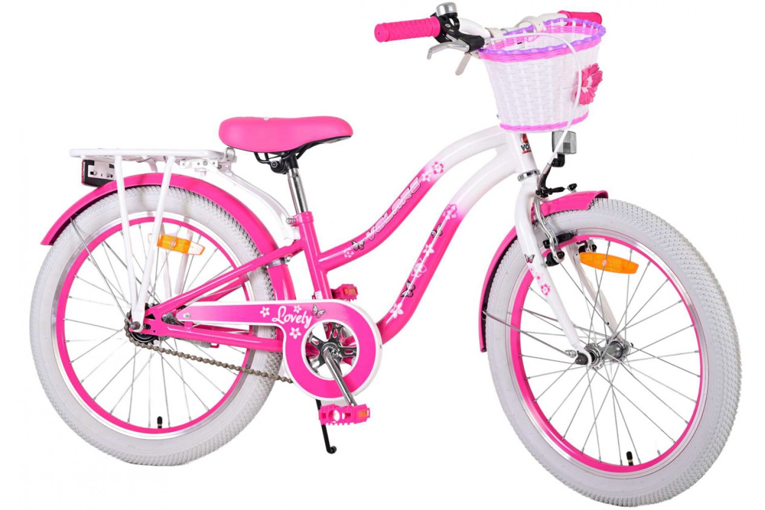 Volare Lovely Meisjesfiets 20 inch Roze