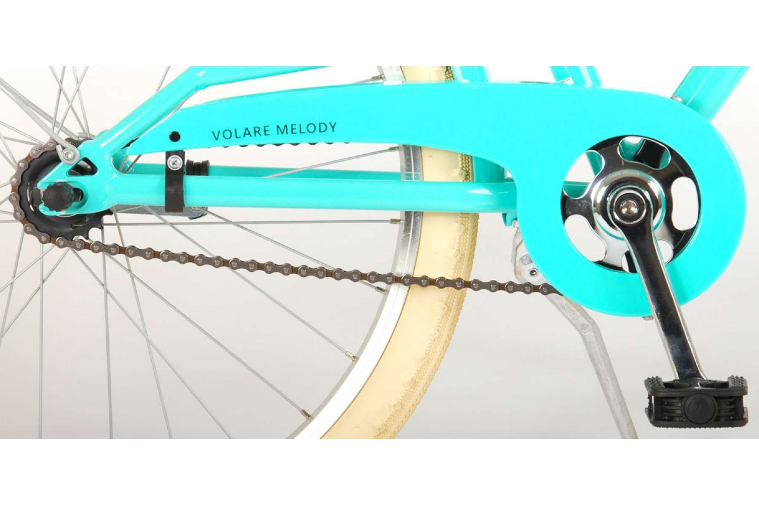 Volare Melody Meisjesfiets 24 inch Turquoise