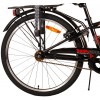 Volare Thombike Jongensfiets 24 inch Zwart Rood | 2 handremmen