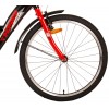 Volare Thombike Jongensfiets 24 inch Zwart Rood | 2 handremmen