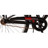 Volare Thombike Jongensfiets 24 inch Zwart Rood | 2 handremmen