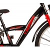 Volare Thombike Jongensfiets 24 inch Zwart Rood | 2 handremmen