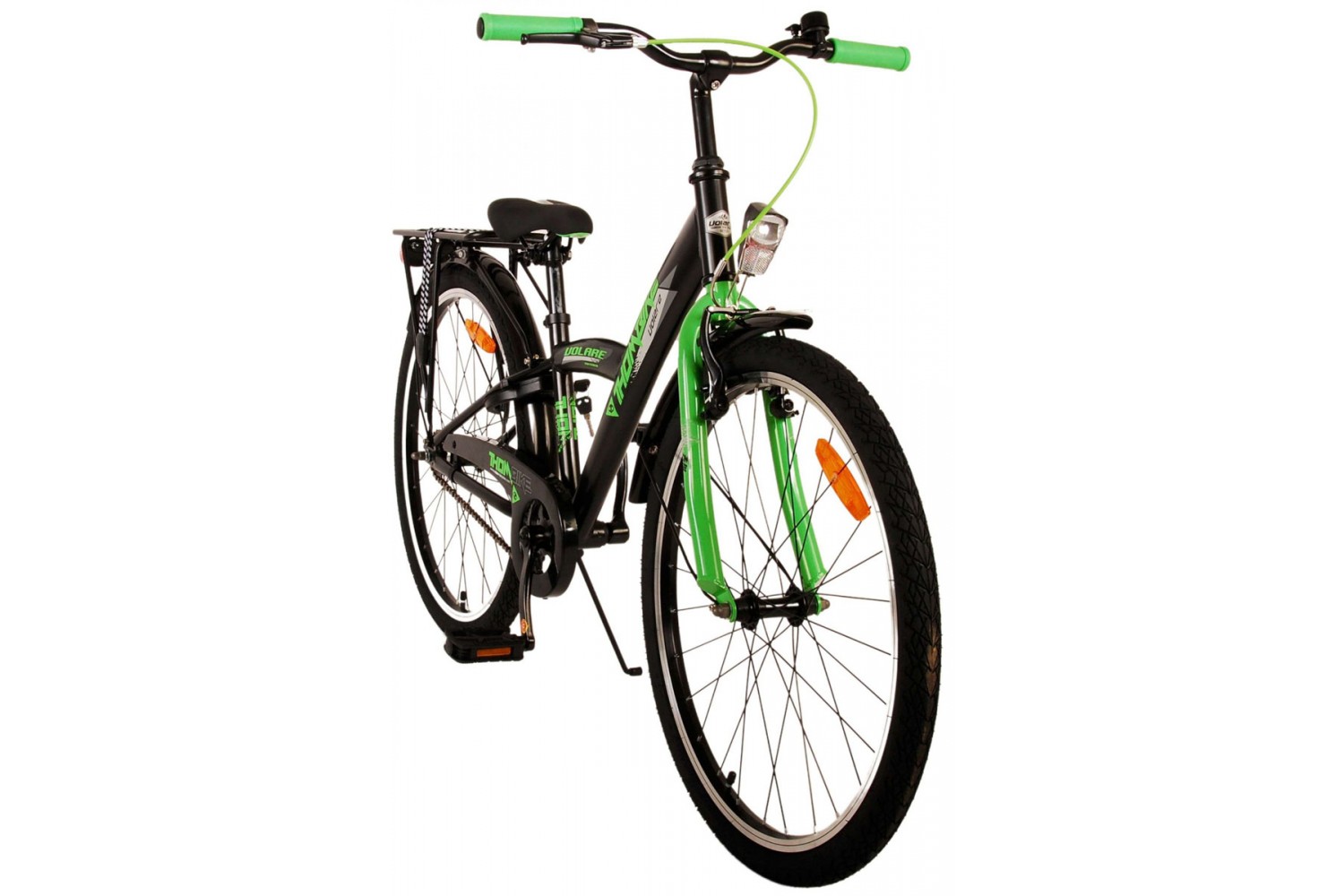 Volare Thombike Jongensfiets 24 inch Zwart Groen