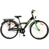 Volare Thombike Jongensfiets 24 inch Zwart Groen | 2 handremmen