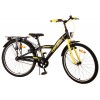 Volare Thombike Jongensfiets 24 inch Zwart Geel | 2 handremmen