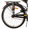 Volare Thombike Jongensfiets 24 inch Zwart Geel | 2 handremmen