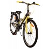 Volare Thombike Jongensfiets 24 inch Zwart Geel | 2 handremmen