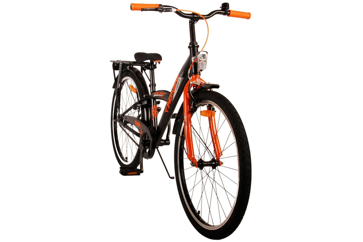 Volare Thombike Jongensfiets 24 inch Zwart Oranje