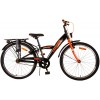 Volare Thombike Jongensfiets 24 inch Zwart Oranje | 2 handremmen