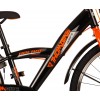 Volare Thombike Jongensfiets 24 inch Zwart Oranje | 2 handremmen