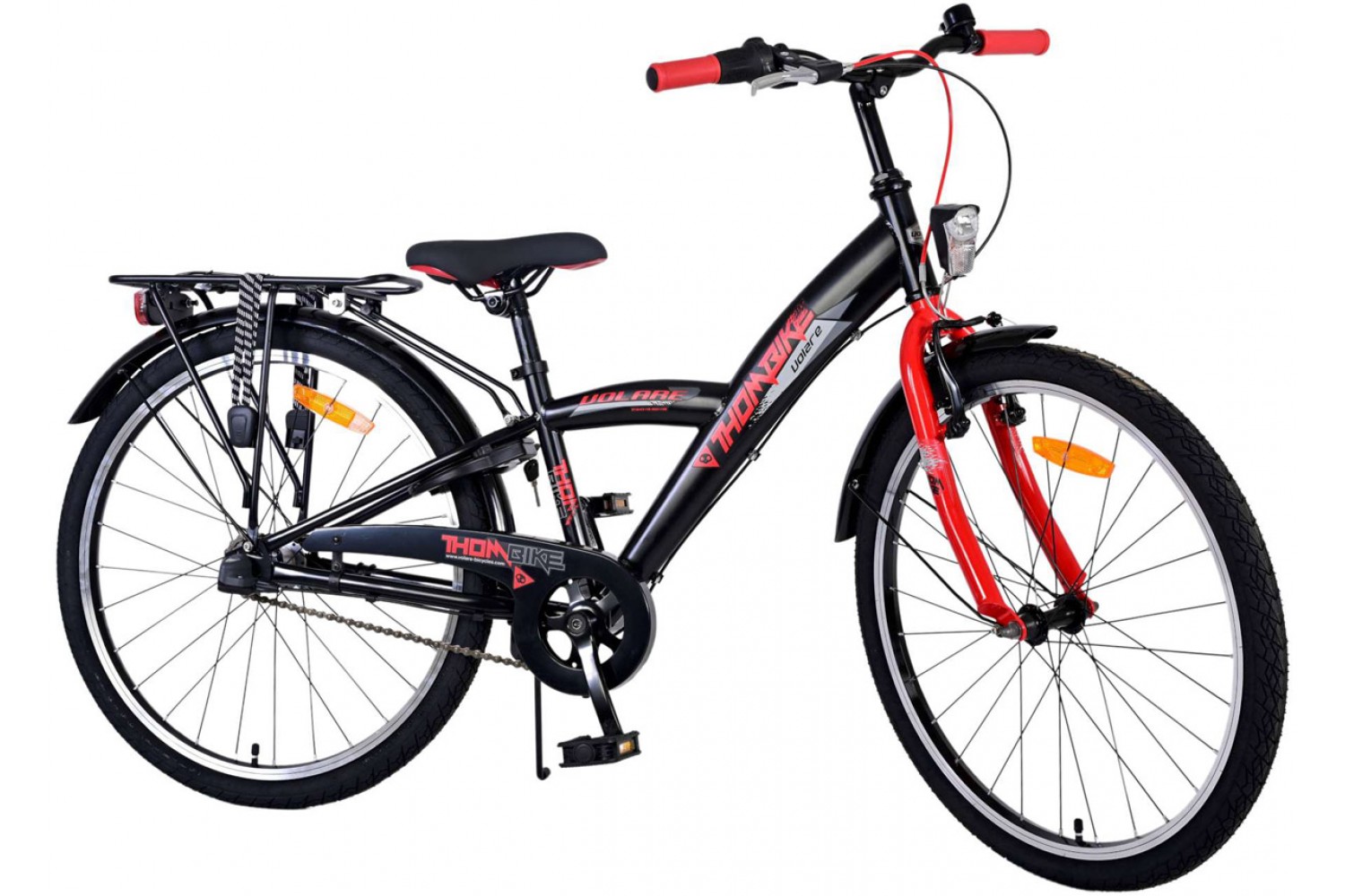 Volare Thombike 3V Jongensfiets 24 inch Rood