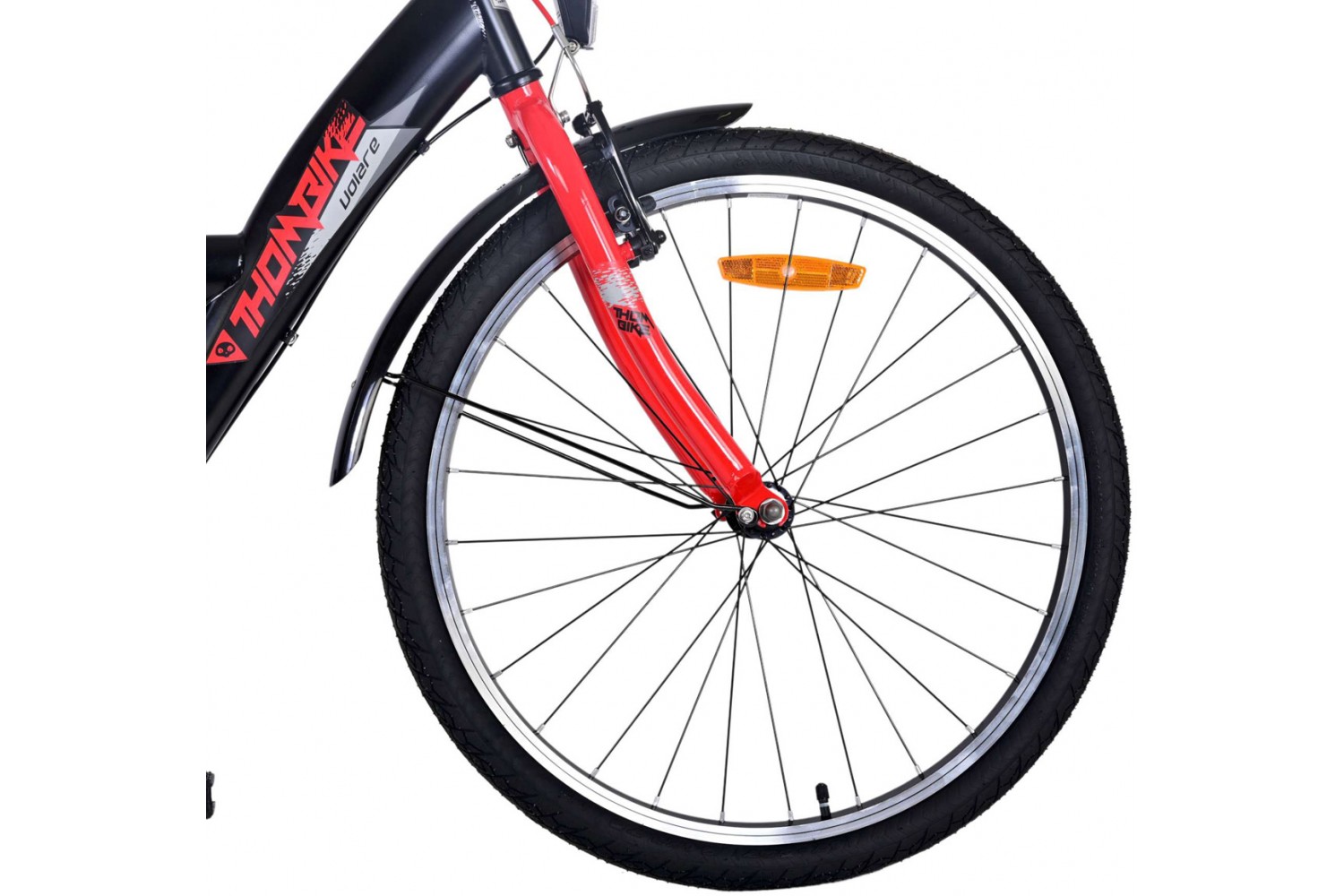 Volare Thombike 3V Jongensfiets 24 inch Rood