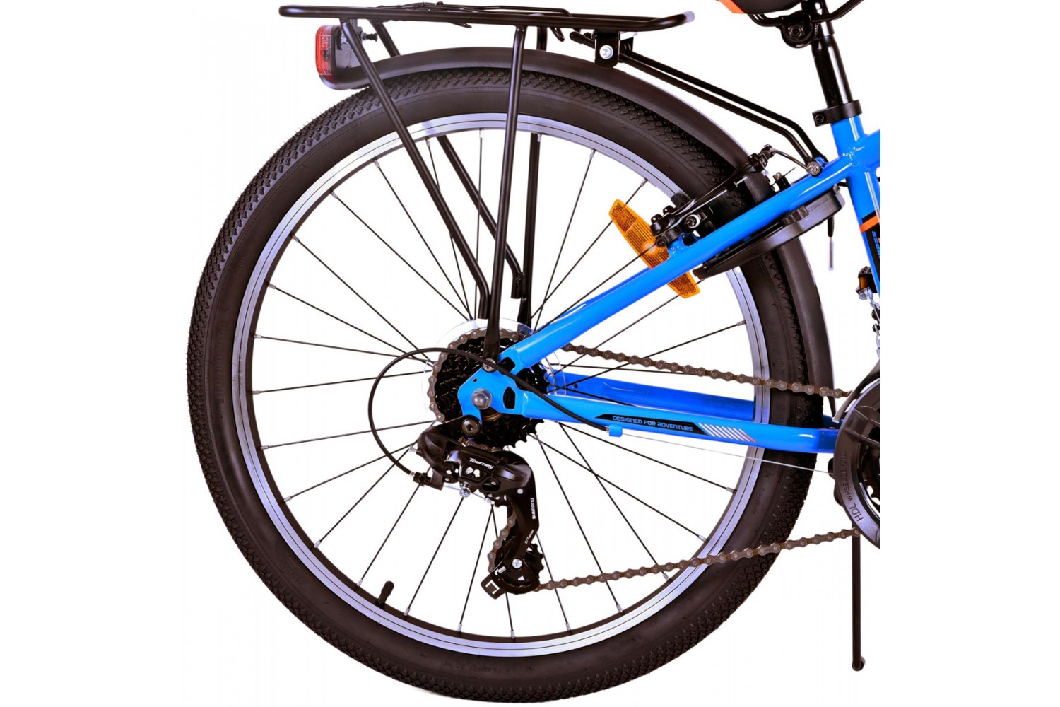 Volare Cross Jongensfiets 24 inch Blauw 18 versnellingen