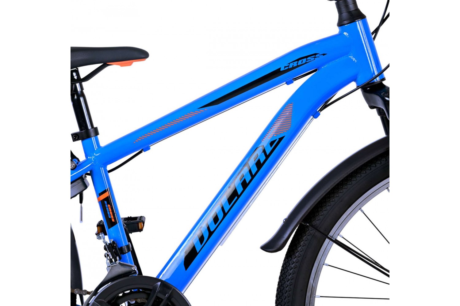 Volare Cross Jongensfiets 24 inch Blauw 18 versnellingen