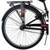 Volare Thombike Jongensfiets 26 inch Zwart Rood | 2 handremmen