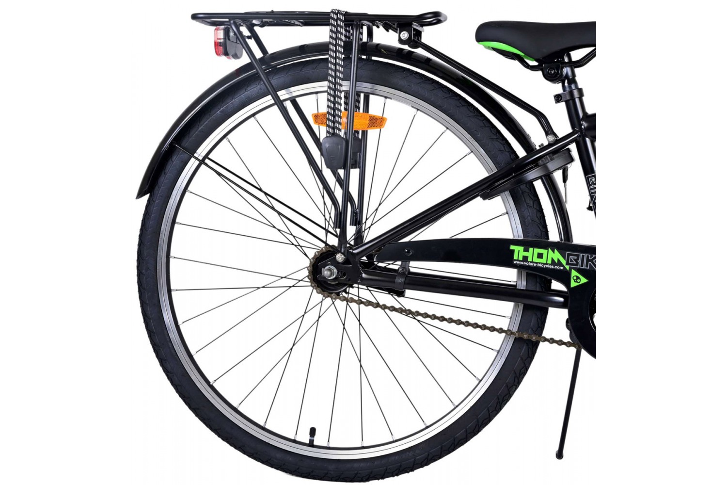 Volare Thombike Jongensfiets 26 inch Zwart Groen