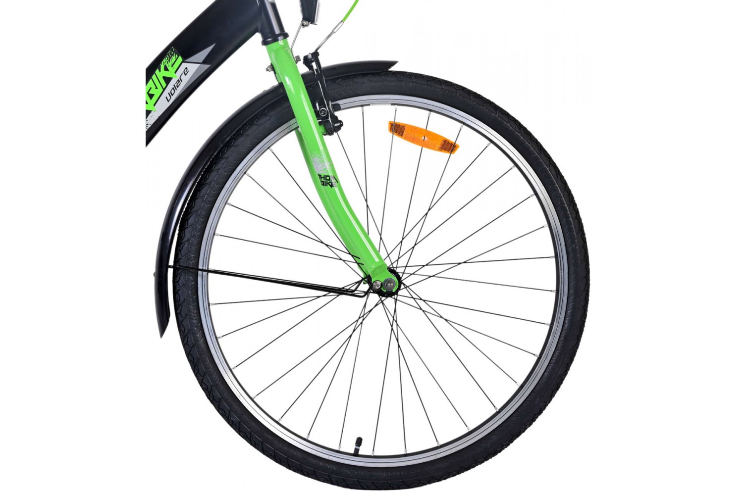 Volare Thombike Jongensfiets 26 inch Zwart Groen