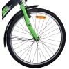 Volare Thombike Jongensfiets 26 inch Zwart Groen | 2 handremmen