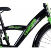 Volare Thombike Jongensfiets 26 inch Zwart Groen | 2 handremmen