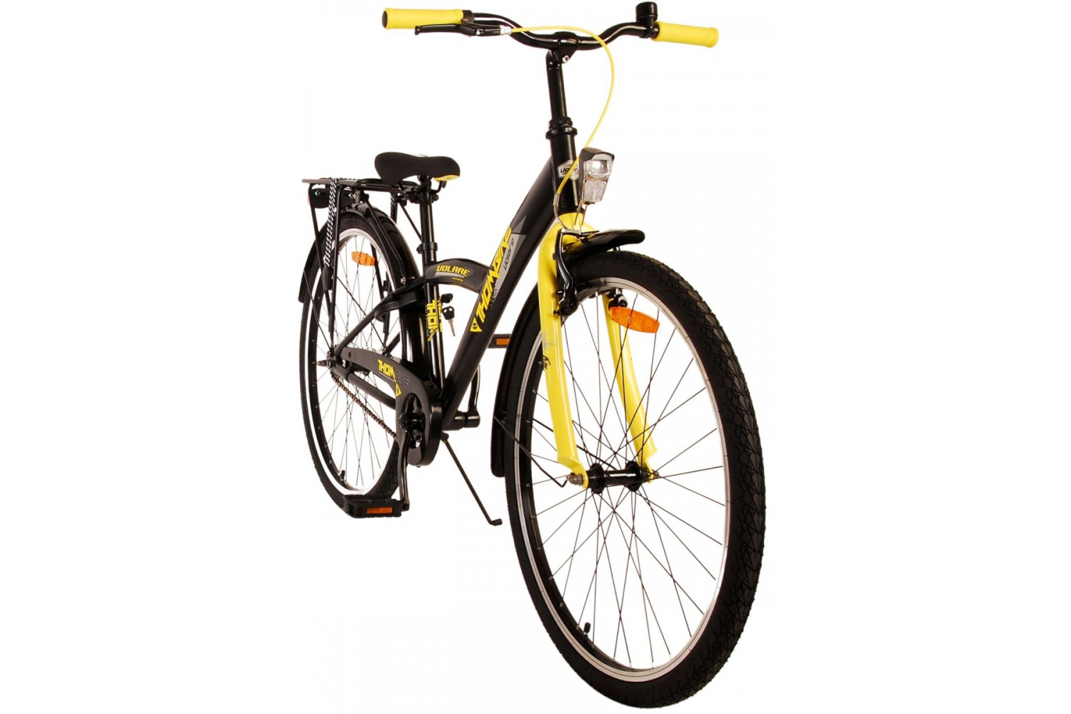 Volare Thombike Jongensfiets 26 inch Zwart Geel