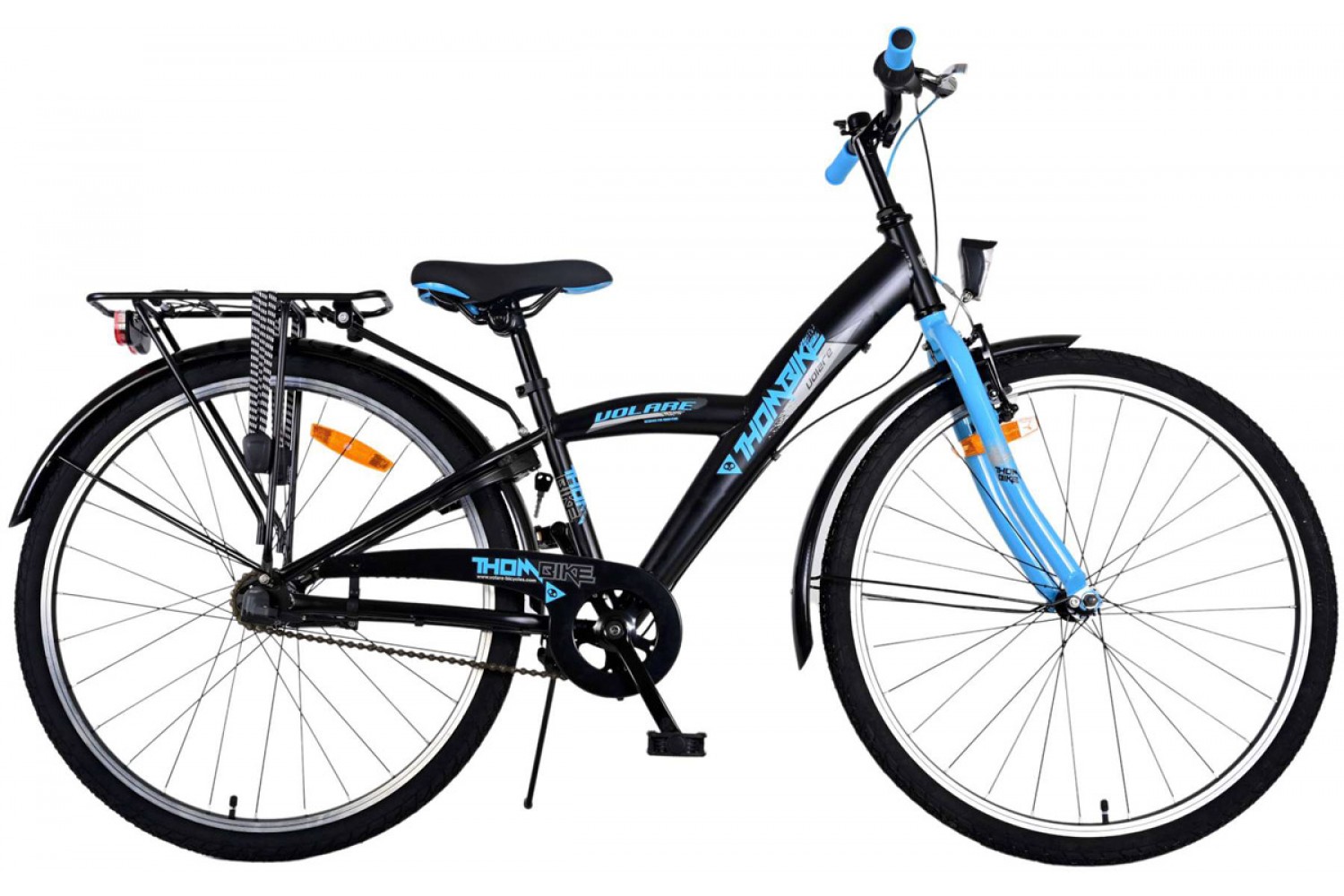 Volare Thombike 3V Jongensfiets 26 inch Blauw