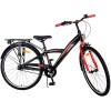 Volare Thombike 3V Jongensfiets 26 inch Zwart Rood