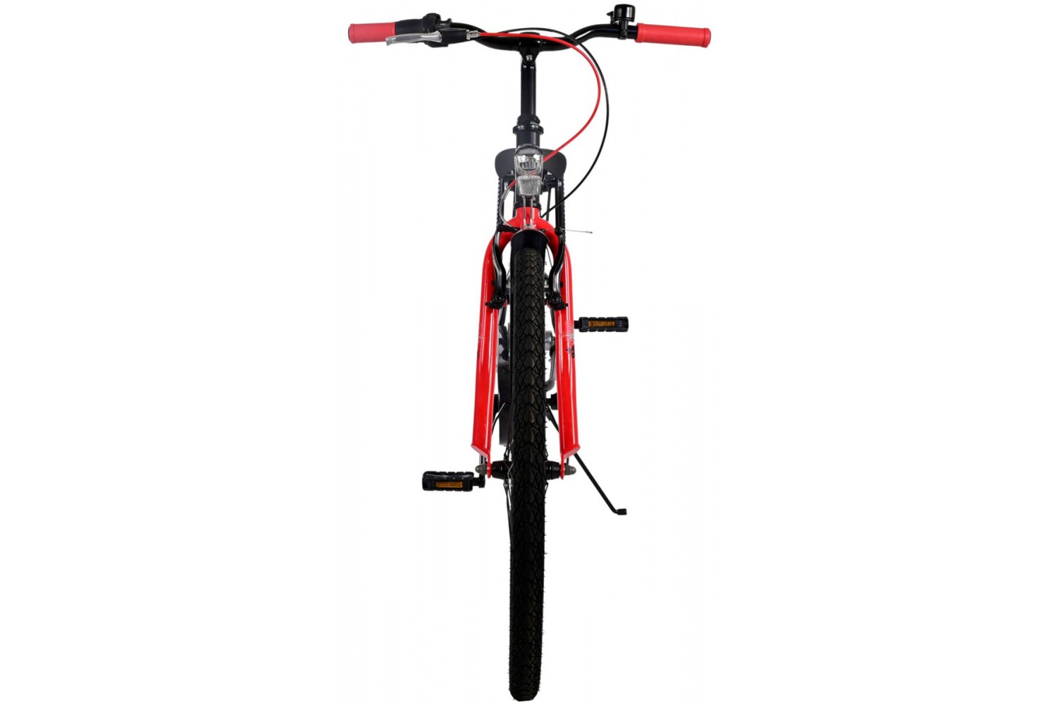 Volare Thombike 3V Jongensfiets 26 inch Zwart Rood