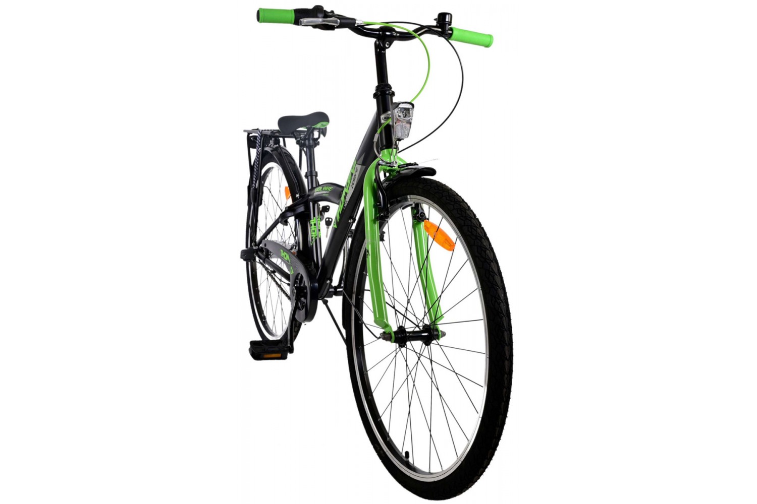 Volare Thombike 3V Jongensfiets 26 inch Zwart Groen