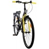 Volare Thombike 3V Jongensfiets 26 inch Zwart Geel