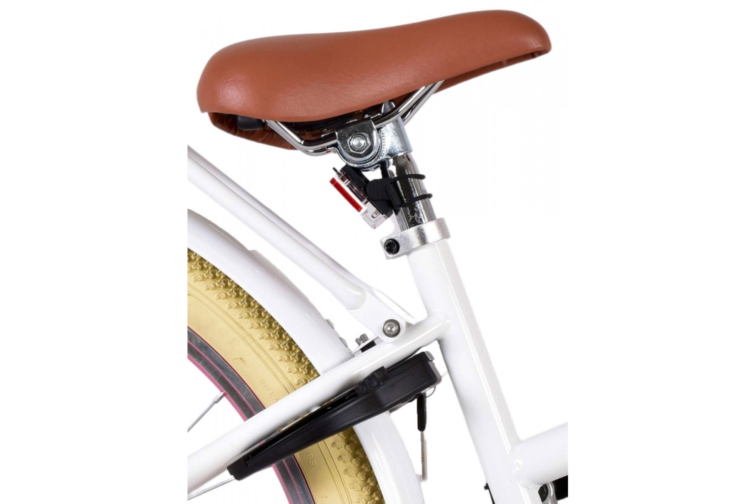 Volare Excellent Meisjesfiets 24 inch Wit