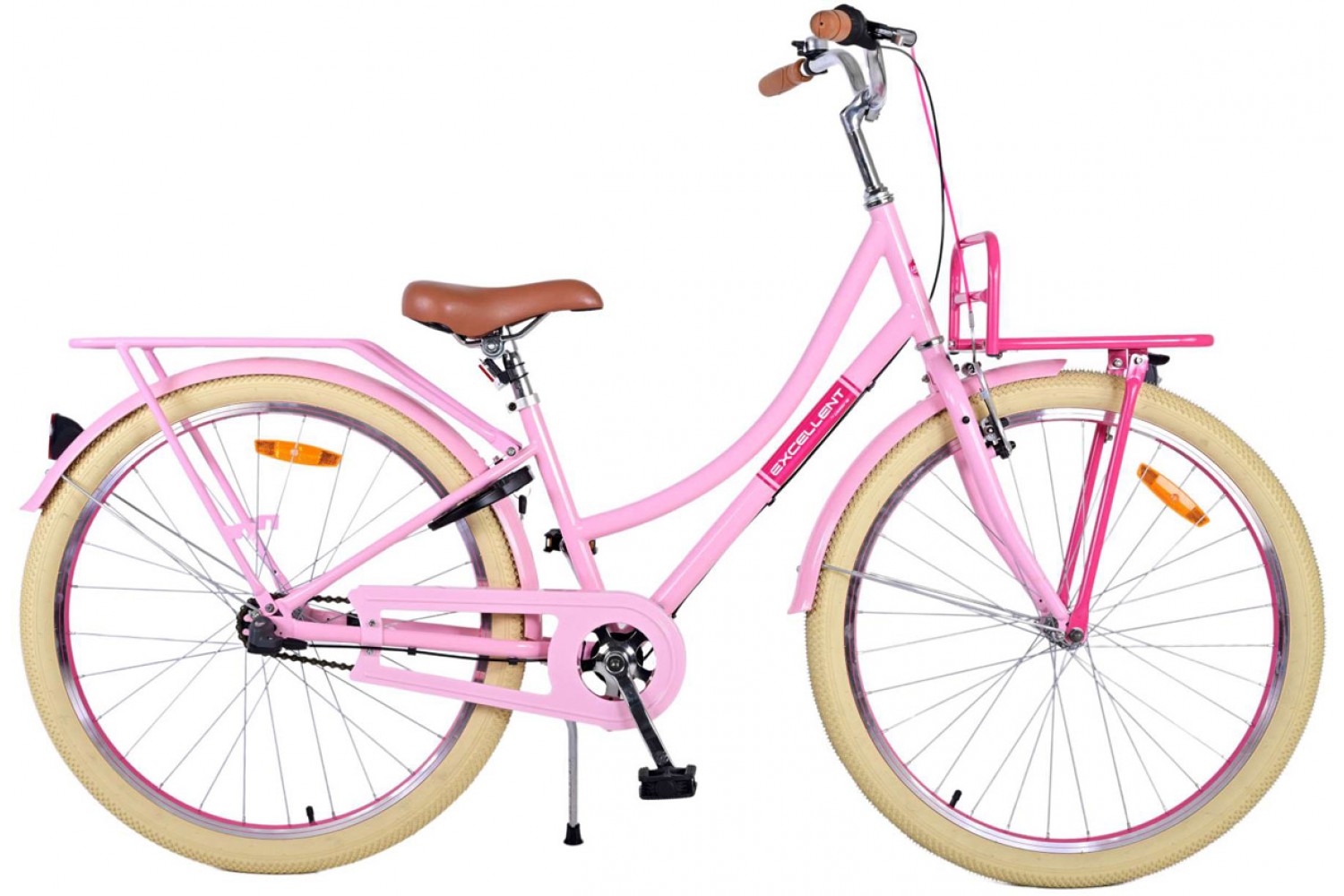 Volare Excellent 3V Meisjesfiets 26 inch Roze