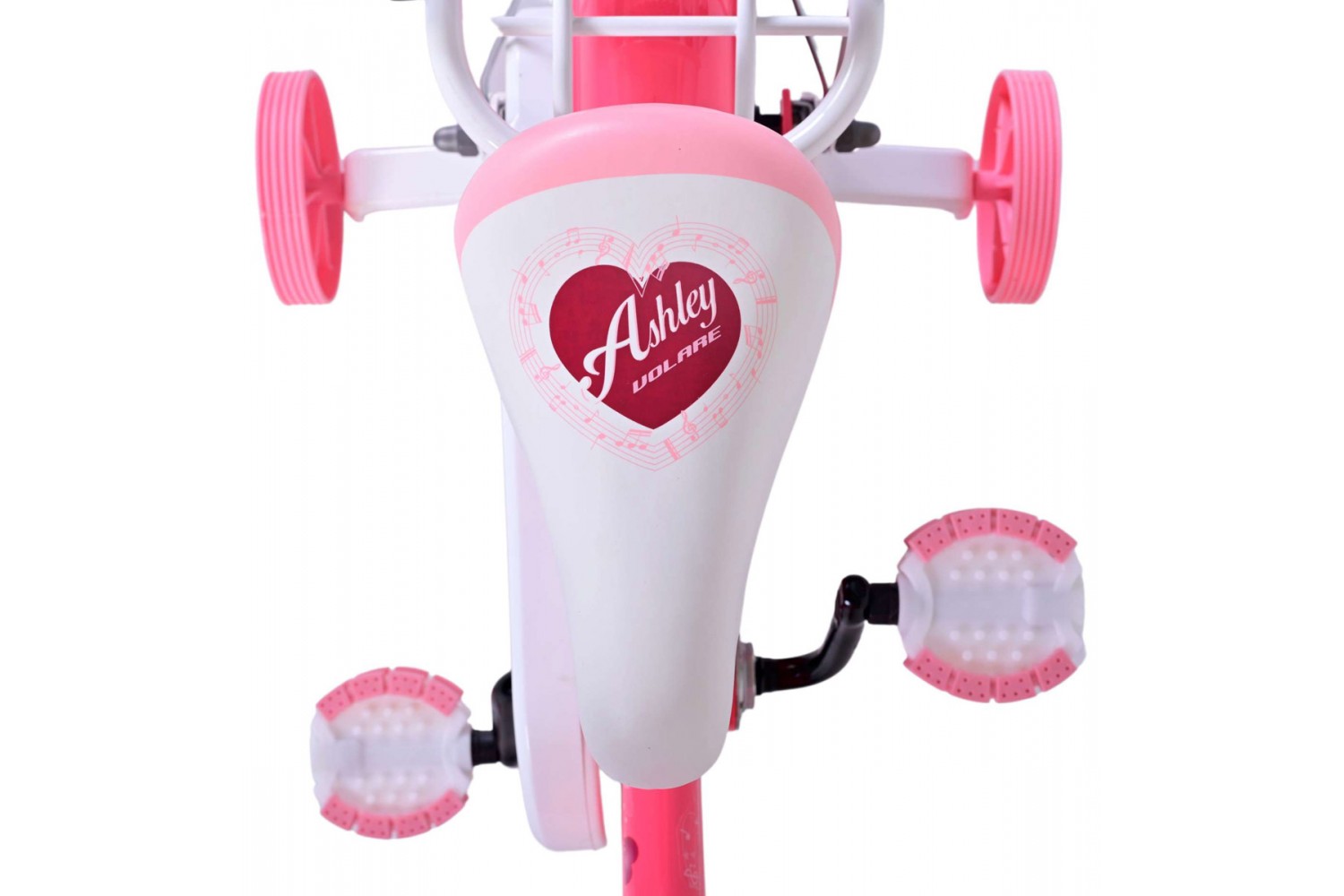 Volare Ashley Kinderfiets 12 inch Meisjes Rood/Roze