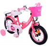 Volare Ashley Kinderfiets 12 inch Meisjes Rood/Roze