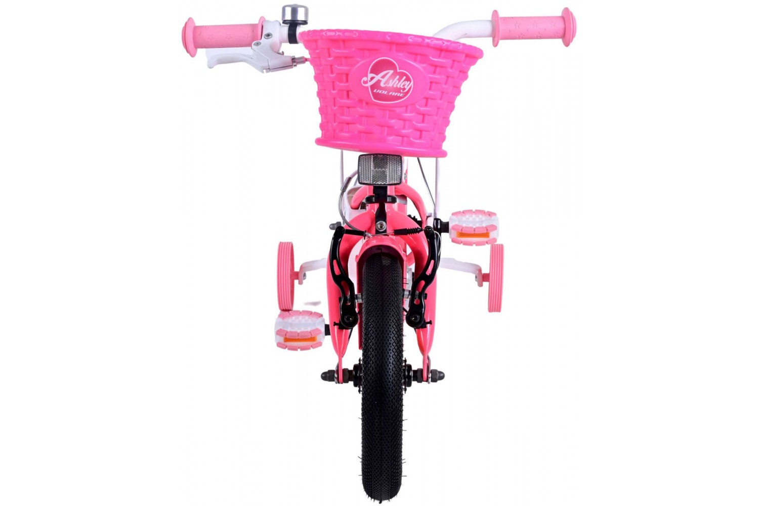 Volare Ashley Kinderfiets 12 inch Meisjes Rood/Roze