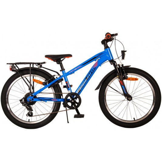 Volare Cross Jongensfiets 20 inch Blauw 6 versnellingen