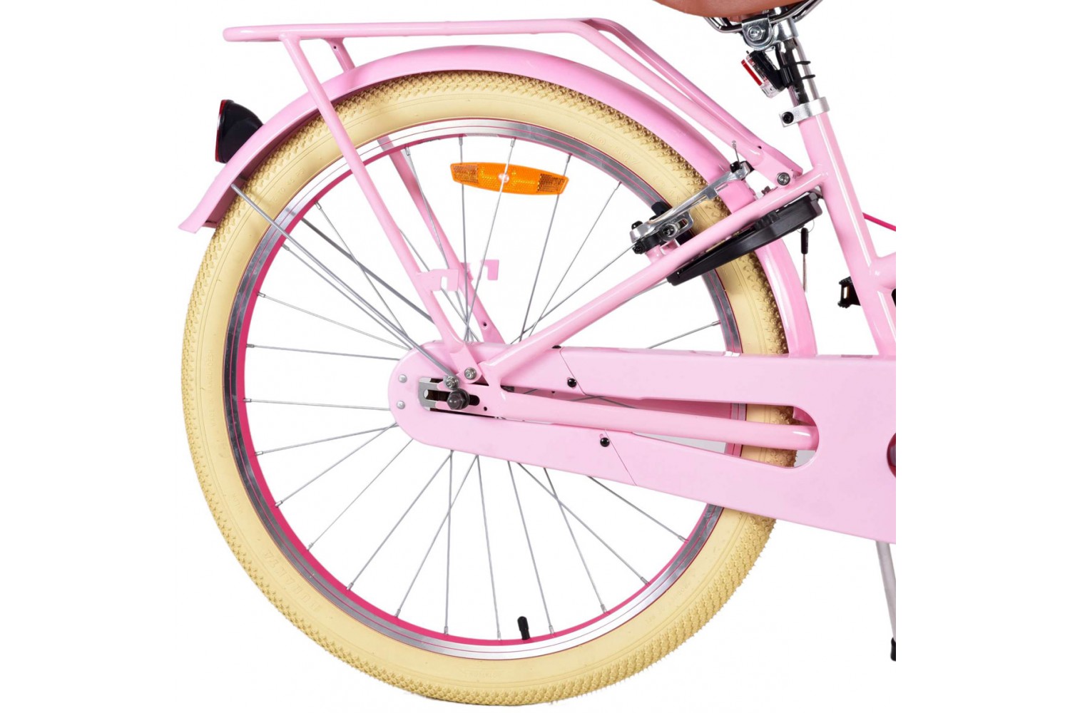 Volare Excellent Meisjesfiets 24 inch Roze | 2 handremmen