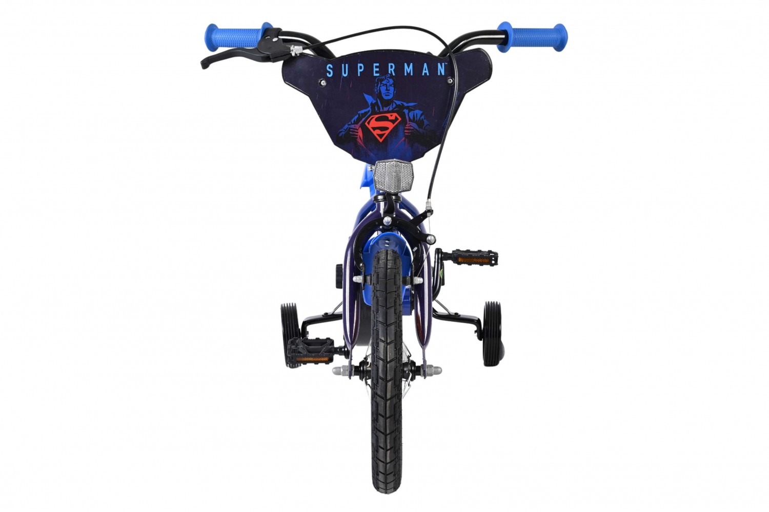 Superman Kinderfiets Jongens 14 inch Blauw Superman Kinderfiets Jongens 14 inch Blauw
