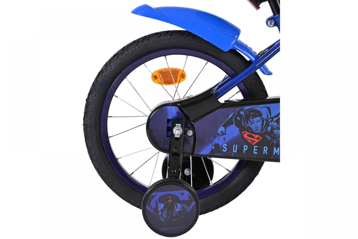 Superman Kinderfiets Jongens 16 inch Blauw